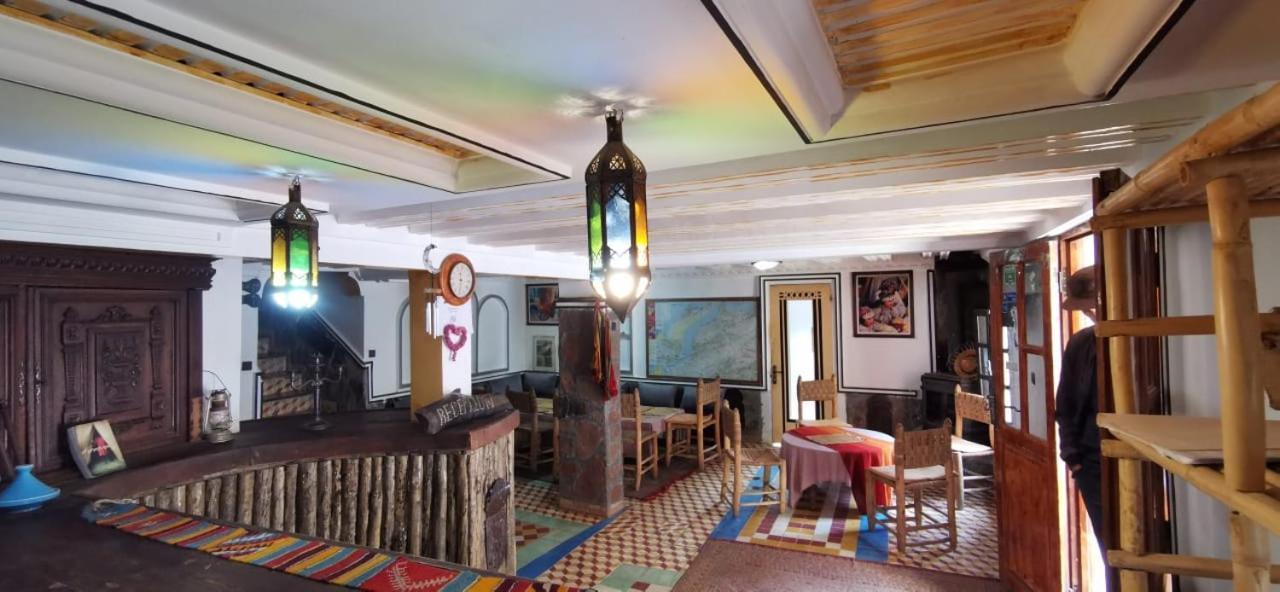 Auberge Des Peupliers Cafe Restaurant Akhendachou n'Ait Ouffi Zewnętrze zdjęcie