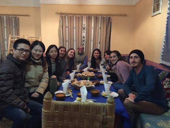 Auberge Des Peupliers Cafe Restaurant Akhendachou n'Ait Ouffi Zewnętrze zdjęcie