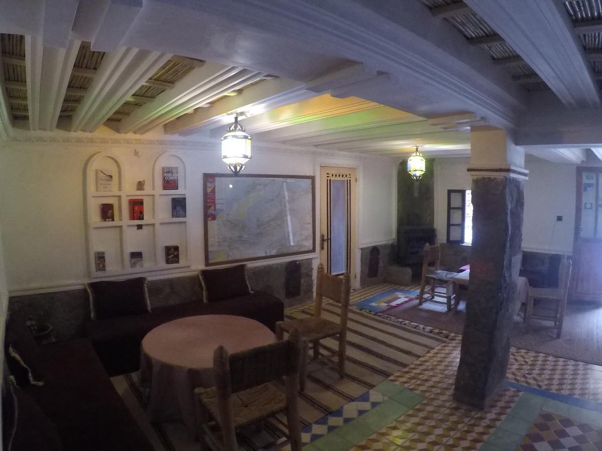 Auberge Des Peupliers Cafe Restaurant Akhendachou n'Ait Ouffi Zewnętrze zdjęcie